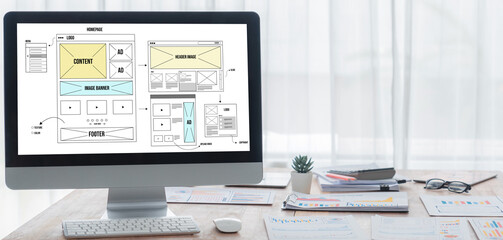 Website design software provide brisk template for online retail business and e-commerce