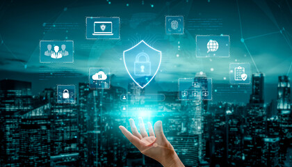 A cybersecurity dashboard for network protection. The system includes secure user login,...