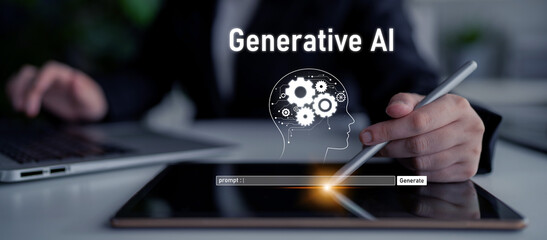 AI assistant with LLM, big data, machine learning, and generative AI powers prompt engineering and...