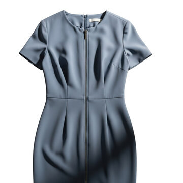 slim fit dress slacks Knit Quarter-Zip Polo Dress main image 1