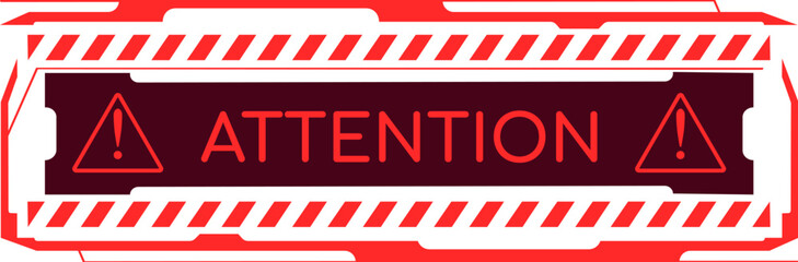 Attention scifi hud box