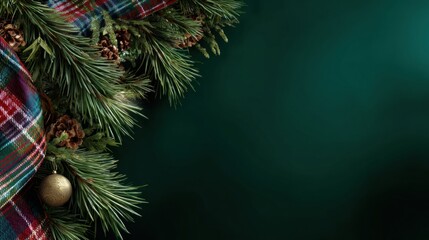 Festive christmas decoration holiday season digital artwork cozy environment close-up view seasonal celebration
