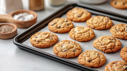 Neatly Folded Baby Onesie on Wooden Table with Soft Mat Background