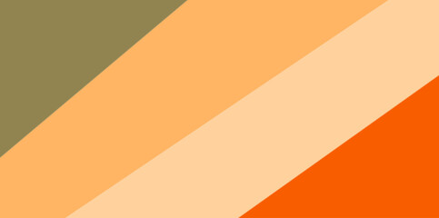 Slanted Diagonal Color Stripe Illustration Vector Background. Geometric vector background with thick, clean diagonal stripes in a warm, earthy color scheme.