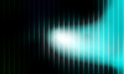 Vector Glass gradient fractal background with neon light effect and ribbed pattern. Abstract vertical design in vibrant white paste color spectrum. Modern geometric prism with chromatic aberration.