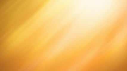 Golden abstract background with smooth light gradient and soft blurred texture. Warm glowing shades ideal for luxury designs, holiday themes, or celebration concepts