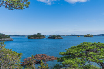 日本三景に数えられる松島の風景
