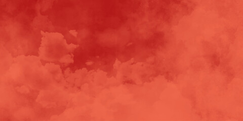 Abstract Watercolor red grunge background painting. Old vintage grunge pattern distressed bright red paper. Expressive abstract painting showcasing a vivid fiery red color palette with smoky undertone