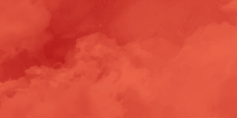 Abstract Watercolor red grunge background painting. Old vintage grunge pattern distressed bright red paper. Expressive abstract painting showcasing a vivid fiery red color palette with smoky undertone