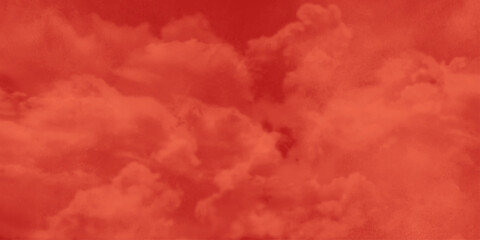 Abstract Watercolor red grunge background painting. Old vintage grunge pattern distressed bright red paper. Expressive abstract painting showcasing a vivid fiery red color palette with smoky undertone