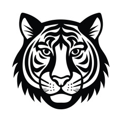 tiger head vector