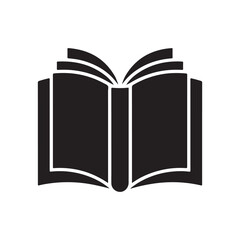 open book vector illustration. vector eps 10