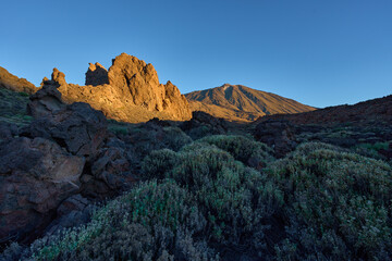 Roques de Garcia at sunrise