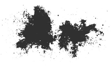 Black ink splash creates dramatic and artistic effect, perfect for backgrounds.Dynamic black ink splatter bursts with energetic paint splashes, creating a modern abstract background.