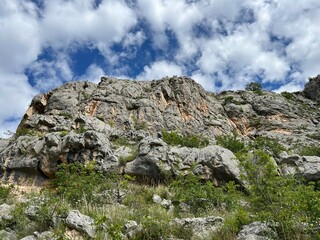 Significant Landscape Cikola River and Canyon (Drnis, Croatia) - Značajni krajobraz Vodeni tok i kanjon Čikole ili značajni krajobraz Čikola (Drniš, Hrvatska)