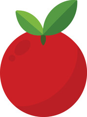 cranberry-on-white-background.eps