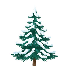 Obraz premium christmas tree vector