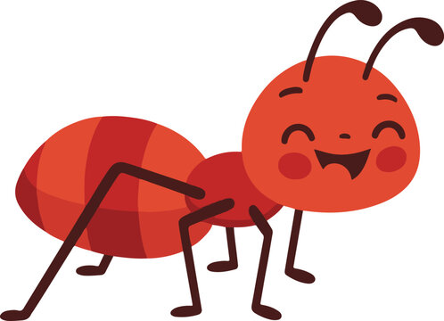 red ant cartoon
