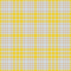 Seamless yellow color check pattern.Repeating patern plaid. Checkered design for prints.Repeated tartan fabric.Vector scottish fabriс. Ekose texture. Madras flannel.Checker line.Stripe gingham.