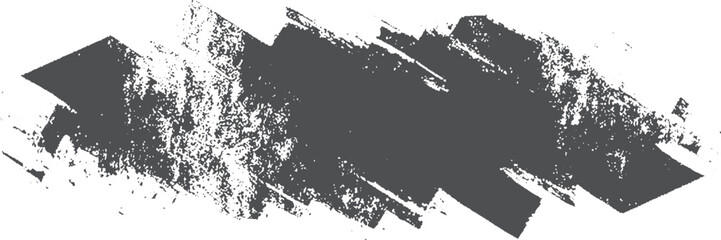 Grunge ink blot and smear texture for creative artwork. Black marker paint strokes forming grunge text box design. 