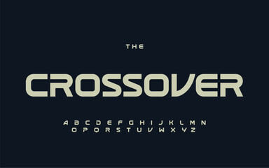 Creative modern alphabet fonts. Typography minimalist neon urban digital fashion future creative logo font. vector illustration	
