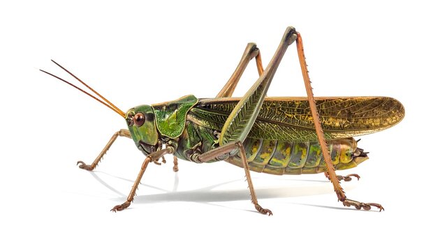 Closeup of a Grasshopper.