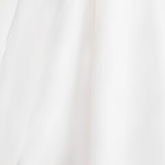 White wrinkled fabric. Sample of textiles. Fashion Style. eps 10