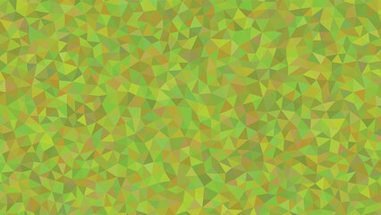 Abstract geometric triangle background with various shades of green and brown