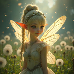 little dandelion fairy