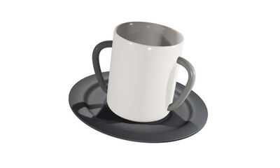 coffee cup isolated on white background
