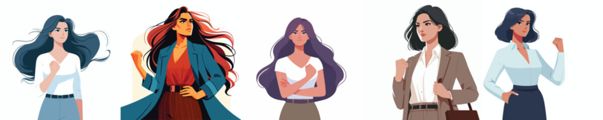 a woman with a clenched fist gesture