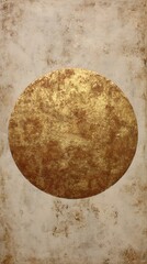 Ancient papyrus scroll fragment with faded hieroglyphs and textured background