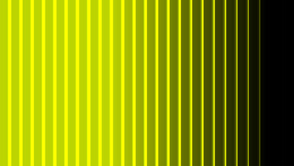 Abstract yellow background with black fading and vertical lines art