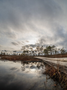 Dias Grises con cielos imponentes en letonia