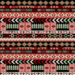 Ethnic motifs design, seamless pattern.eps
