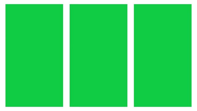 White Color Animation Screen Templates Green Screen Areas Overlay Motion Graphics Video Editing Pack