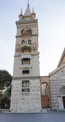 Messina. Sicily. Church of the Madonna di Montalto. The Basilica is located on the hill Caperino and is visible from almost everywhere