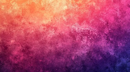 Grainy color gradient background orange pink purple abstract retro grainy gradient noise texture effect large poster banner design
