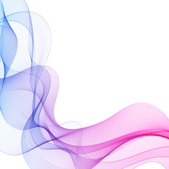 abstract vector wave of red color. eps 10