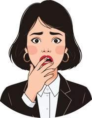 A woman was shocked at the price of the product