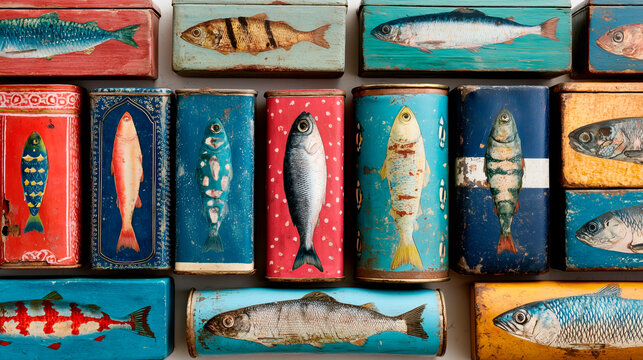 Latas de sardinas