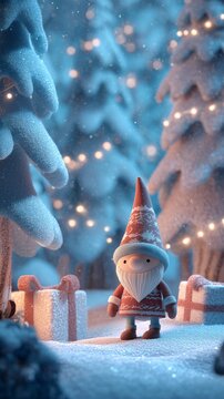  Christmas 3D Animation Pack &ndash; Santa Claus, Reindeer, Snowy Village, Gifts and Magical Holiday Backgrounds with Festive Lights and Cinematic Atmosphere, video Christmas, Christmas video, wallpaper