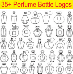 Perfume Bottle Icons Sheet