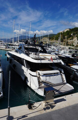 Yachts at Cala del Forte is marina located in Ventimiglia, Italy