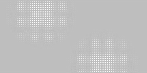 Set of halftone dots gradient pattern texture isolated on white background. Straight dotted spots using halftone circle dot raster texture. Vector blot half tone collection.