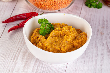 Indian cuisine - Lentil vegan dal