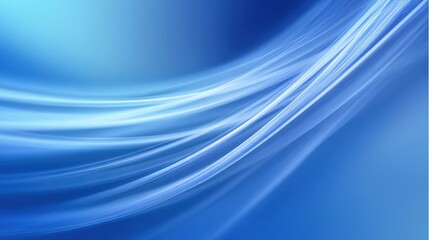 A serene abstract illustration featuring flowing blue waves and smooth gradients, creating a peaceful and modern atmosphere.