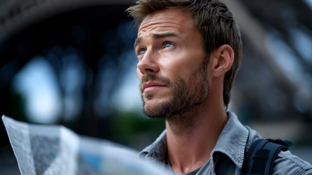 Exploring Paris with a map and a sense of adventure