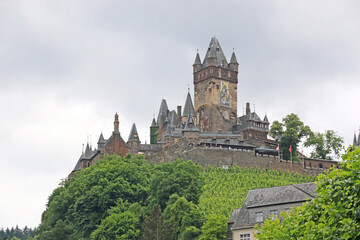 Cochem town in Germany