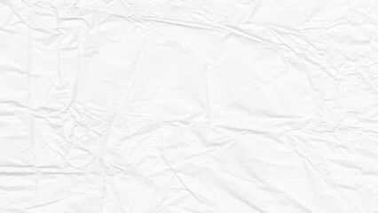 crumpled paper texture. Paper texture background, Crumpled paper. White creased paper.